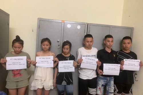 Bắt 6 đối tượng mua bán, tổ chức sử dụng trái phép ma túy