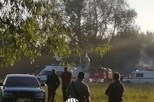 Máy bay Il-76 của Nga rơi trên đường đến khu vực gần biên giới Ukraine