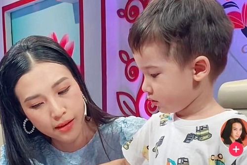 Hoàng Oanh lên tiếng khi bị dân tình nghi ngờ con trai mắc bệnh tâm lý