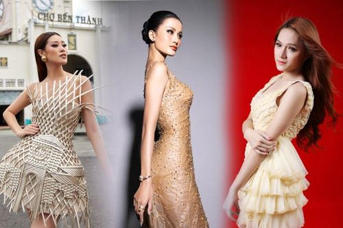 Hương Ly có váy làm từ giấm ăn đi vào lịch sử nhưng vẫn phải 'thua' Hương Giang về độ độc đáo