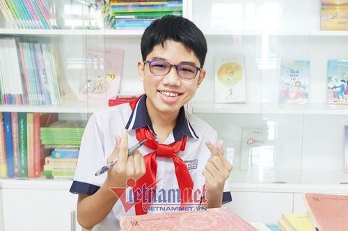 Nam sinh giành thủ khoa thi lớp 10 TP.HCM với 29 điểm