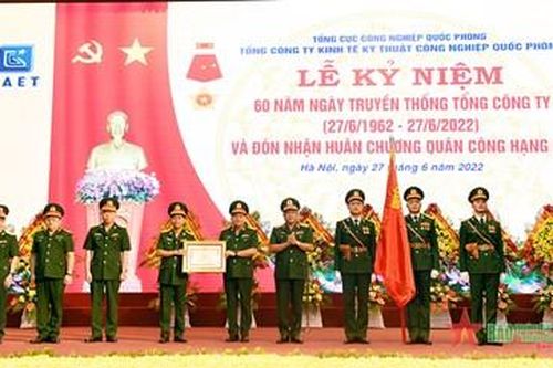 Thượng tướng Phạm Hoài Nam dự Lễ kỷ niệm 60 năm Ngày truyền thống Tổng công ty GAET