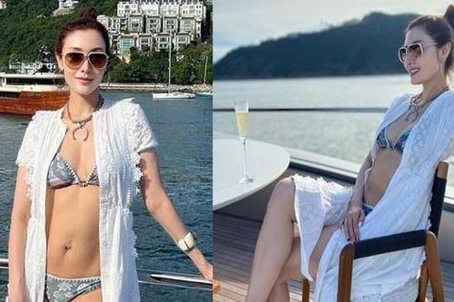 'Hoa hậu đẹp nhất Hong Kong' khoe dáng nuột với bikini hậu sinh nhật 52 tuổi