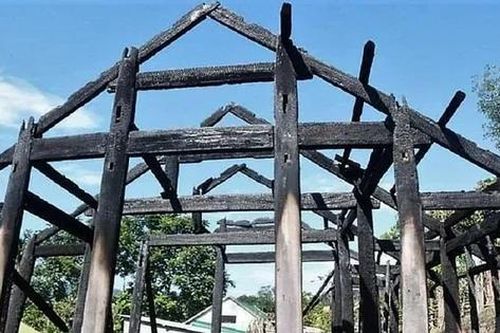 Lửa thiêu căn nhà gỗ 3 gian, chủ nhà tử vong thương tâm