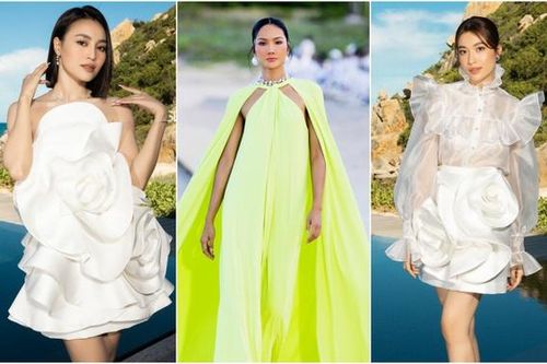Bộ sưu tập nilen sắc màu mùa hè miền nhiệt đới của NTK Đỗ Mạnh Cường