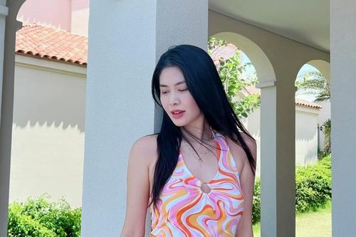 Bà xã Đăng Khôi khoe vòng 2 không mỡ thừa, tiết lộ bí quyết giữ body sau 2 lần sinh nở