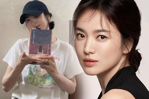 Song Hye Kyo lộ diện với gương mặt khác lạ, mắt sưng bọng nhưng làn da cứu rỗi tất cả