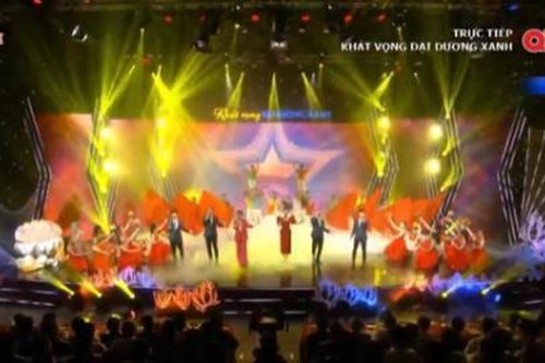 Cầu truyền hình trực tiếp 'Khát vọng Đại dương xanh'