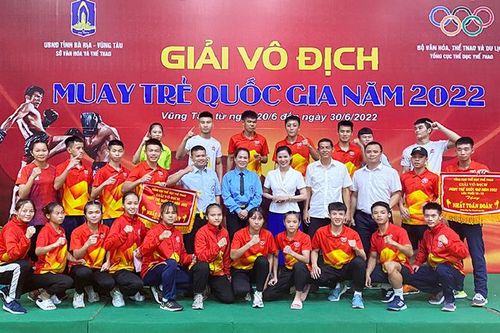 Hà Nội nhất toàn đoàn Giải vô địch Muay trẻ quốc gia 2022