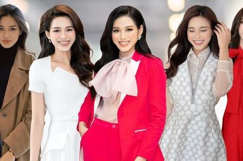 Gu thời trang công sở của Hoa hậu Đỗ Thị Hà: Thanh lịch, trẻ trung và hiện đại!