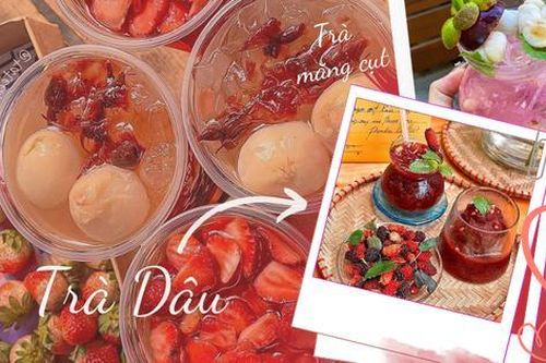 Trà dâu, trà măng cụt - loạt đồ uống 'giải cứu' Gen Z những ngày nóng muốn 'đăng xuất'