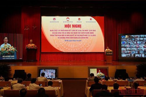 Tiếp tục đẩy mạnh công tác người Việt Nam ở nước ngoài trong tình hình mới