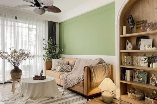 Căn hộ xanh bơ của cặp vợ chồng làm công việc sáng tạo