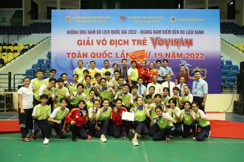 TP.HCM nhất toàn đoàn Giải vô địch trẻ Vovinam toàn quốc 2022