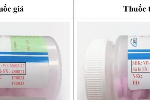 Thuốc giảm đau, hạ sốt Ophazidon bị làm giả