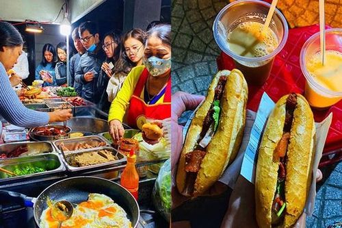Tiệm bánh mì ở Huế chỉ bán về đêm nhưng lúc nào cũng đông khách