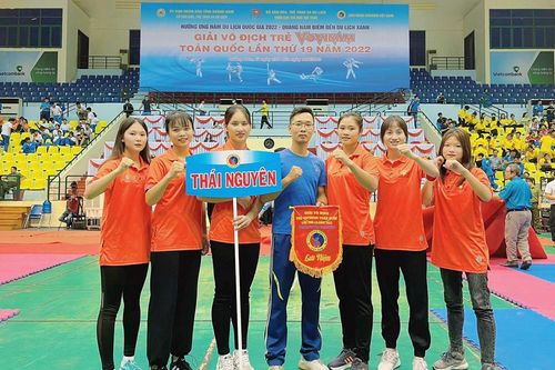 Giải vô địch trẻ Vovinam toàn quốc lần thứ 19 năm 2022: Thái Nguyên giành 2 huy chương Bạc