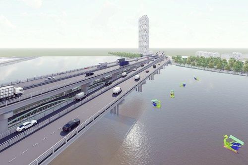 Kiến nghị tổ chức lại giao thông nút giao Vành đai 3 đi thấp qua hồ Linh Đàm