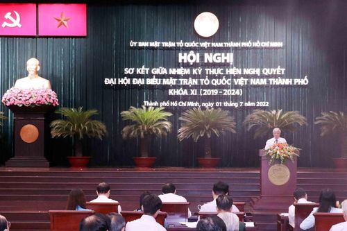 Mặt trận Tổ quốc TP Hồ Chí Minh tập hợp, phát huy sức mạnh đại đoàn kết của các tầng lớp nhân dân