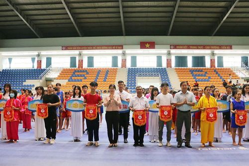 Khởi tranh môn Wushu Đại hội Thể dục - thể thao tỉnh An Giang lần IX/2022