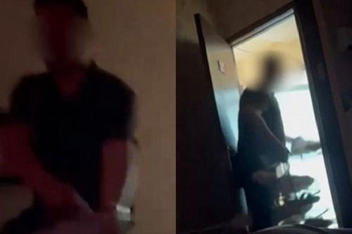 Chủ trọ đùng đùng phá cửa xông vào phòng, chàng trai nổi đóa vì bạn gái bị 'lộ hàng'