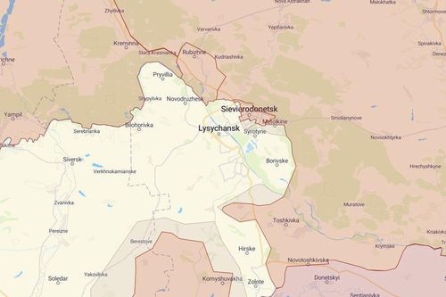 Nga bao vây hoàn toàn chốt chặn cuối cùng của Ukraine tại Lugansk