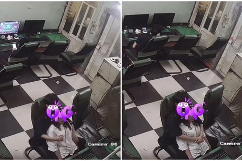 Xôn xao clip đôi bạn trẻ tình tứ ngay trong quán Internet, chủ quán cũng phải nhận 'gạch đá'