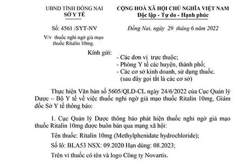 Cảnh báo một số loại thuốc nghi ngờ giả, lưu hành trái phép