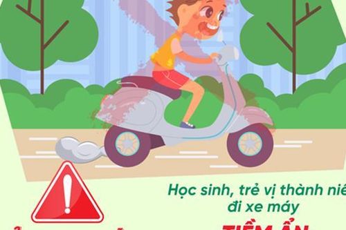 Nhiều trẻ vị thành niên, học sinh bị đa chấn thương do tai nạn xe máy