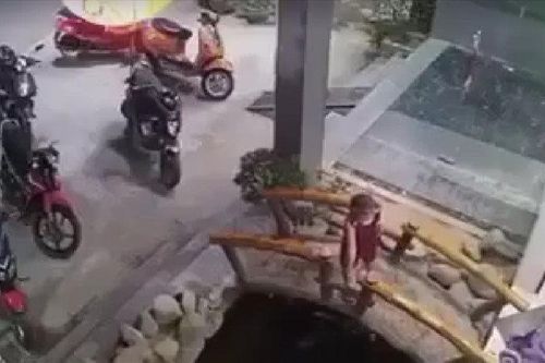 Một cháu bé tử vong do ngã xuống bể cá