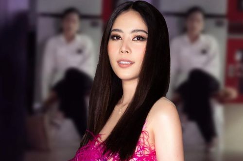 Hình ảnh Nam Em ngồi chợp mắt ngay hành lang ra vào show diễn, netizen không ngớt lời khen