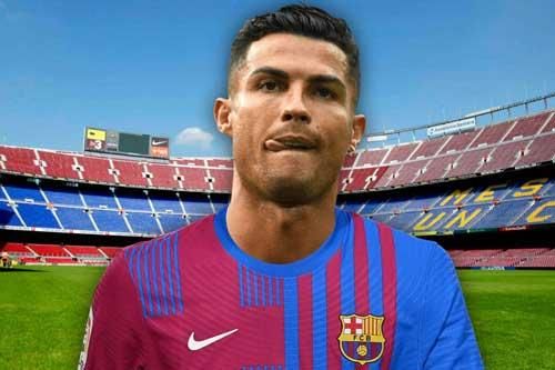 Đại diện của Ronaldo bất ngờ gặp chủ tịch Barcelona