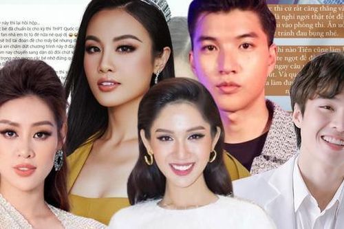 Sao Việt đồng loạt 'tiếp sức' sĩ tử 2K4: HIEUTHUHAI làm thơ, BB Trần dự đoán đề Văn
