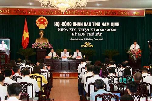 Hội đồng nhân dân tỉnh Nam Định thông qua 23 nghị quyết về phát triển kinh tế-xã hội