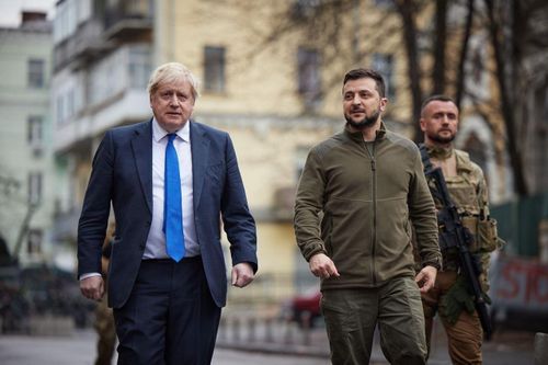 Tổng thống Zelensky cảm ơn Thủ tướng Johnson