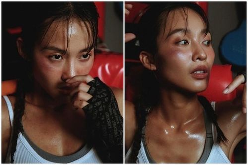 Khả Ngân tái hiện danh xưng 'hot girl boxing' gây sốt 10 năm trước