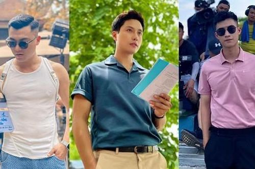 Loạt mỹ nam VTV tung ảnh hậu trường cực ngầu trước ngày 'Đấu trí' lên sóng