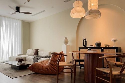 Căn hộ wabi-sabi đề cao cuộc sống tối giản, chạm đến sự tĩnh lặng của thời gian