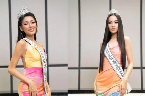 Chuyện thật như đùa: Á hậu Thảo Nhi và Thủy Tiên đội nhầm vương miện của nhau