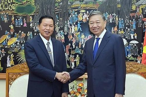 Thắt chặt hợp tác giữa Bộ Công an Việt Nam - Bộ Công an Lào