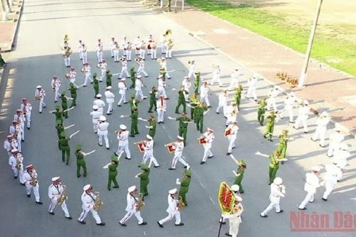 Sẵn sàng cho 'bữa tiệc' âm nhạc của Cảnh sát các nước ASEAN