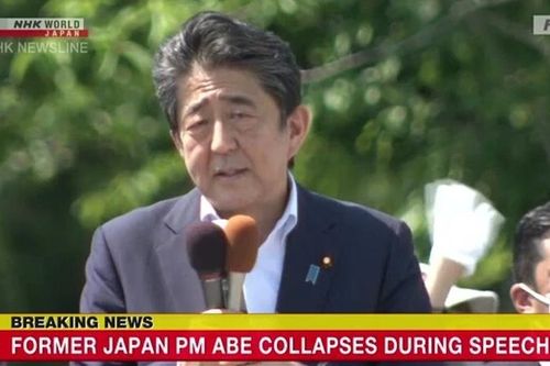 Cựu Thủ tướng Nhật Bản Shinzo Abe bị bắn khi đang phát biểu