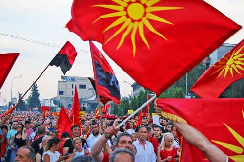 EU cảnh báo bất ổn khi biểu tình tiếp diễn tại Bắc Macedonia