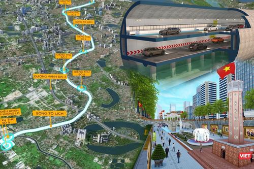 Sông Tô Lịch sẽ thành hầm chống ngập, cao tốc ngầm?