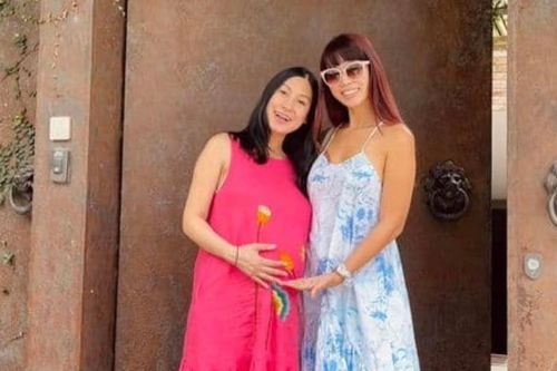 Siêu mẫu Hà Anh chia sẻ kinh nghiệm nuôi con cho cô bạn thân Kathy Uyên