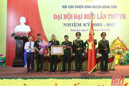 Đại hội đại biểu Hội Cựu chiến binh huyện Đông Sơn lần thứ VII