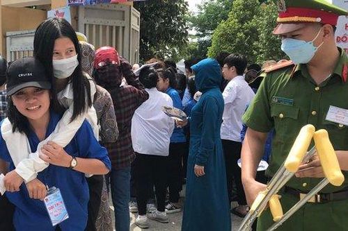 Những hình ảnh 'đẹp' trong kỳ thi THPT Quốc gia 2022 tại Hà Tĩnh