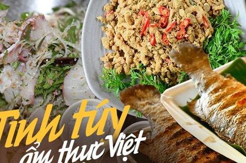 Gỏi cá bỗng sông Lô - Món ngon quên lối về