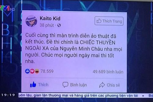 Cư dân mạng Nhật Bản hoang mang không hiểu sao Kaito Kid lên top trending trên Twitter