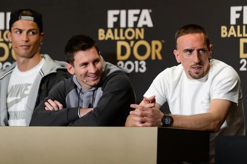 Ribery vẫn cay cú vì thua Ronaldo ở giải Quả bóng vàng 2013